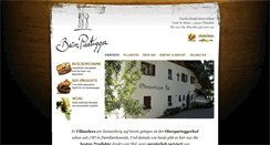 Desktop Screenshot of oberpartegger.com